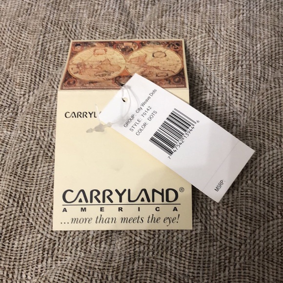 NWT CARRYLAND BEIGE BEAUTIFUL BAG - Picture 11 of 11